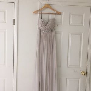 NWT Donna Morgan Bridesmaid Strapless Gown Size 2